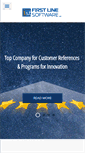 Mobile Screenshot of firstlinesoftware.com